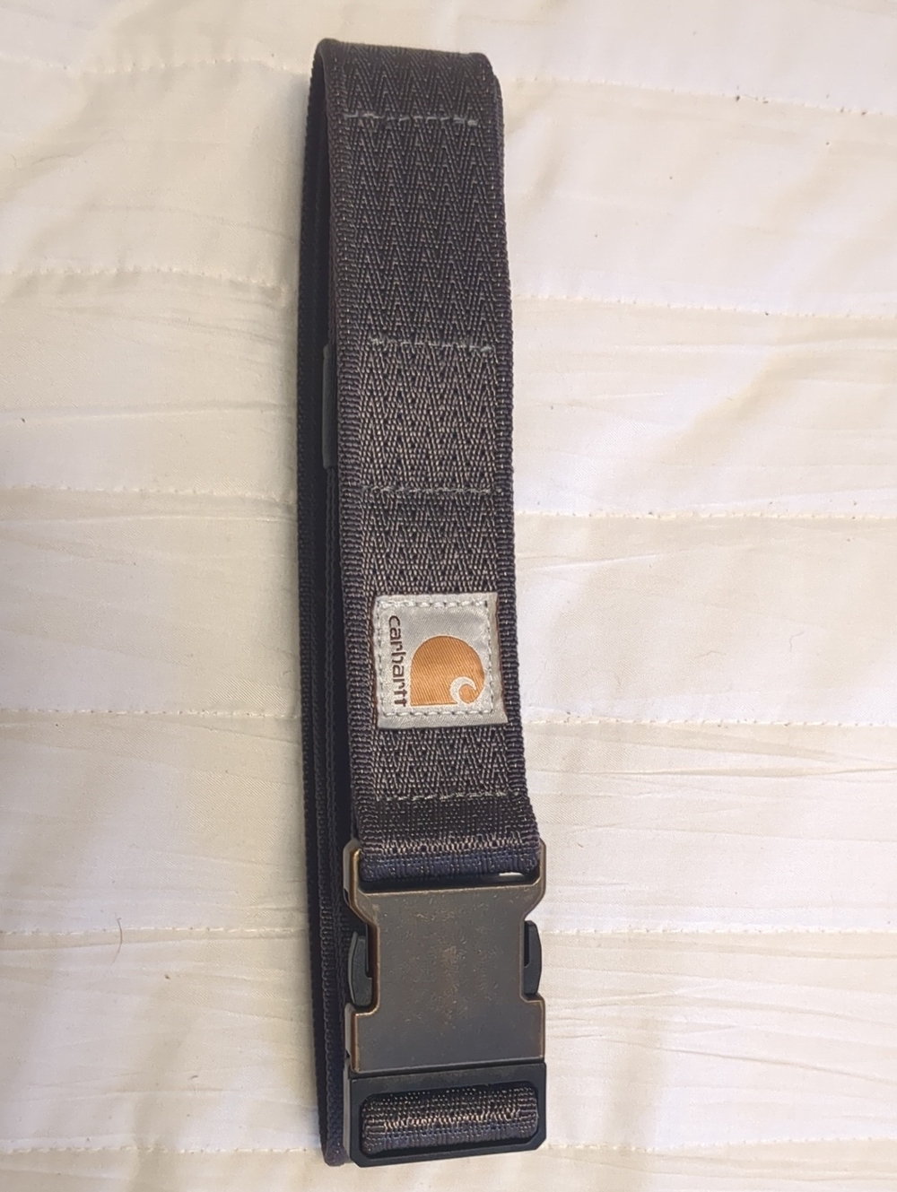 Carhartt Men's Dark Gray Utility Belt Strap with Buckle